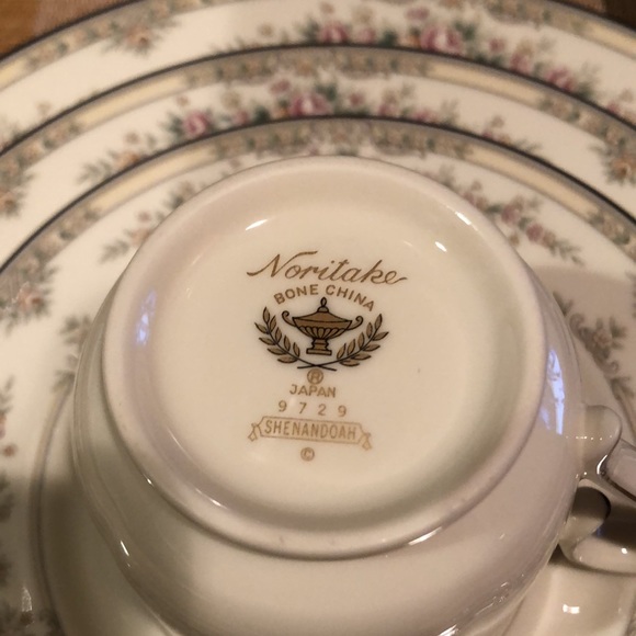 Noritake Shenandoah Bone China 5 Piece Place Setting - Picture 5 of 5